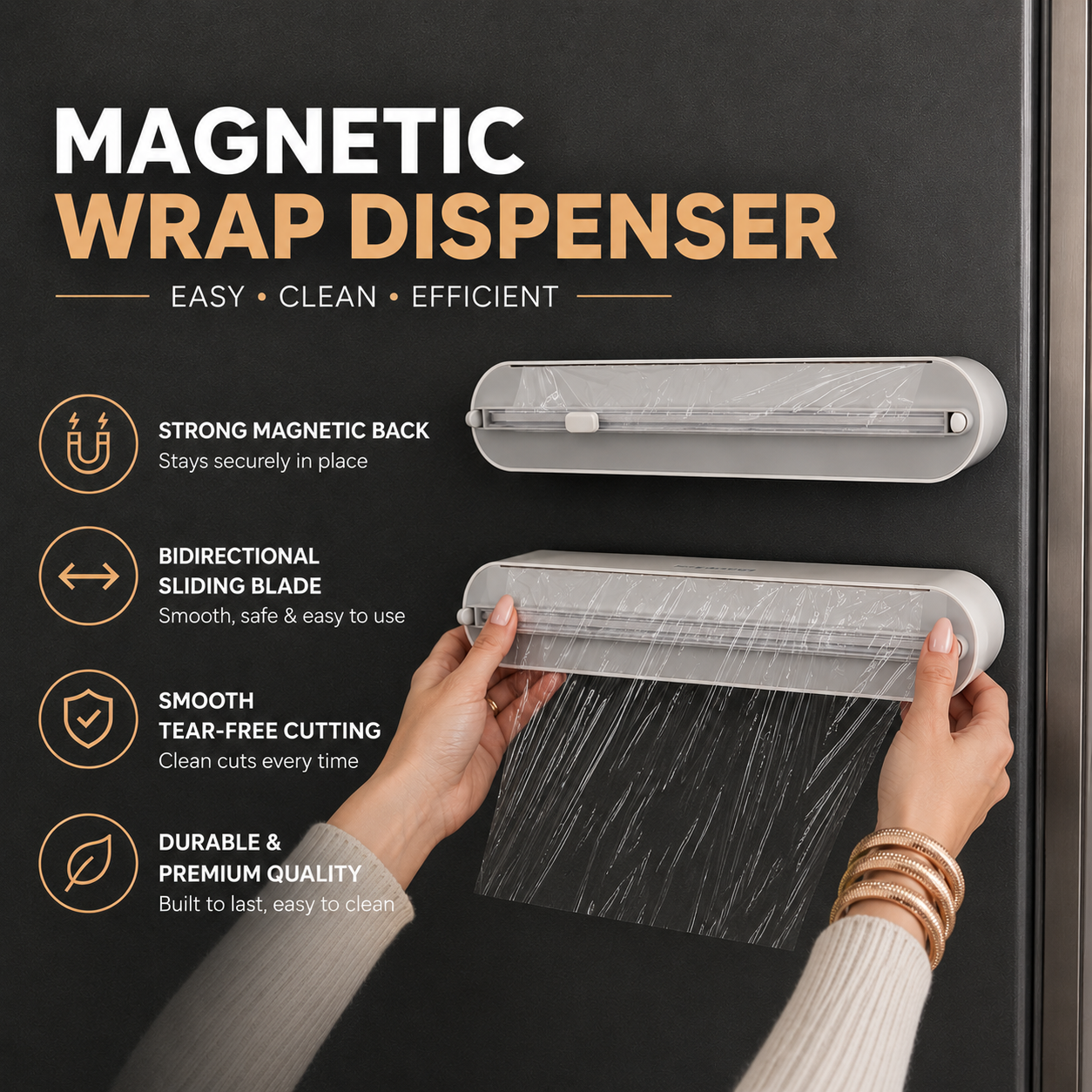 Magnetic Wrap Dispenser