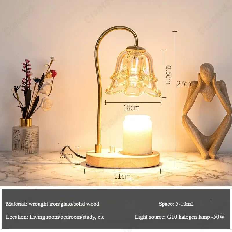 Romantic Glow Wax Melting Lamp – Valentine Gift
