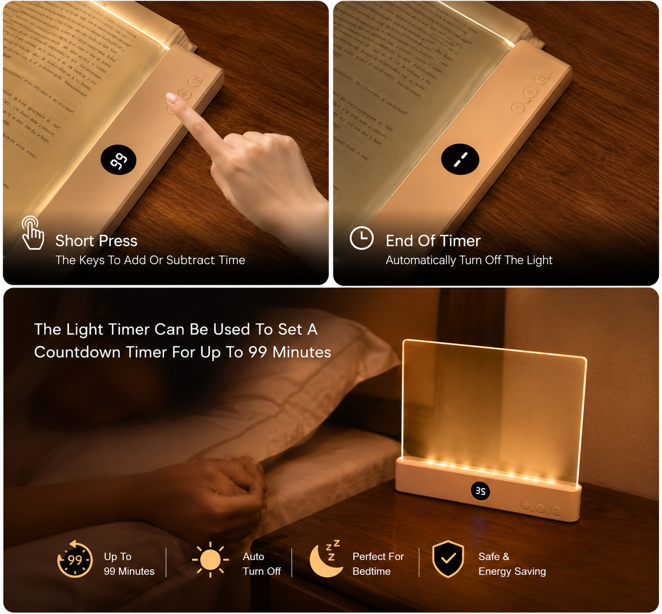 FamousLuxe™ LED Flat Reading Light