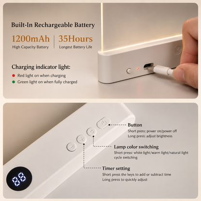 FamousLuxe™ LED Flat Reading Light