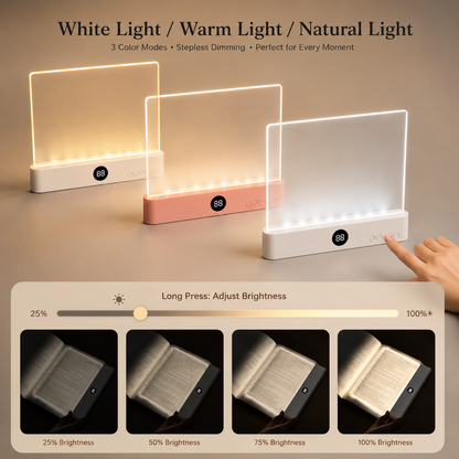 FamousLuxe™ LED Flat Reading Light