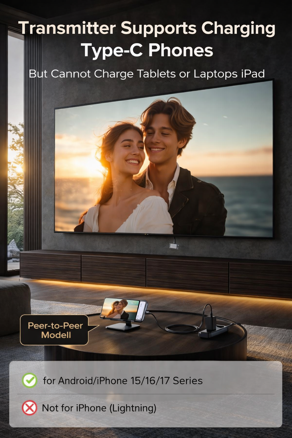 Famous Luxe™ Wireless HDMI Transmitter