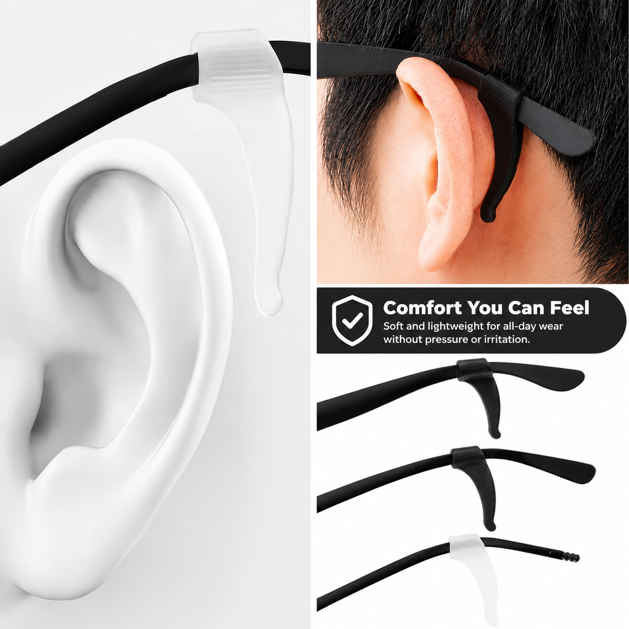 FamousLuxe™ ComfortGrip Hooks