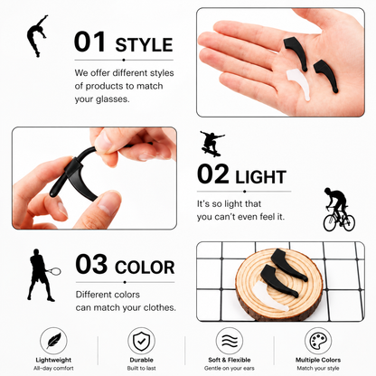 FamousLuxe™ ComfortGrip Hooks