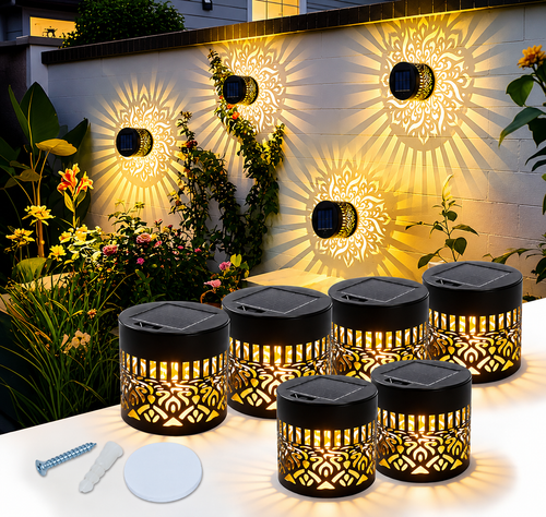 FamousLuxe™ SolarGlow Wall Lights
