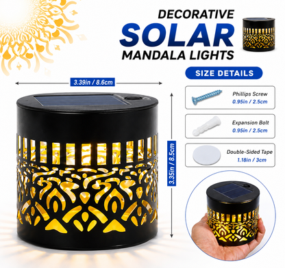 FamousLuxe™ SolarGlow Wall Lights