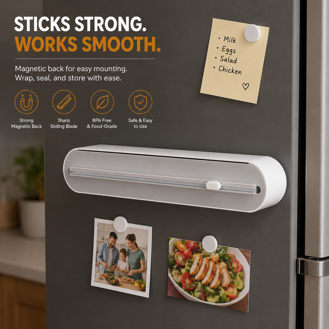 Magnetic Wrap Dispenser