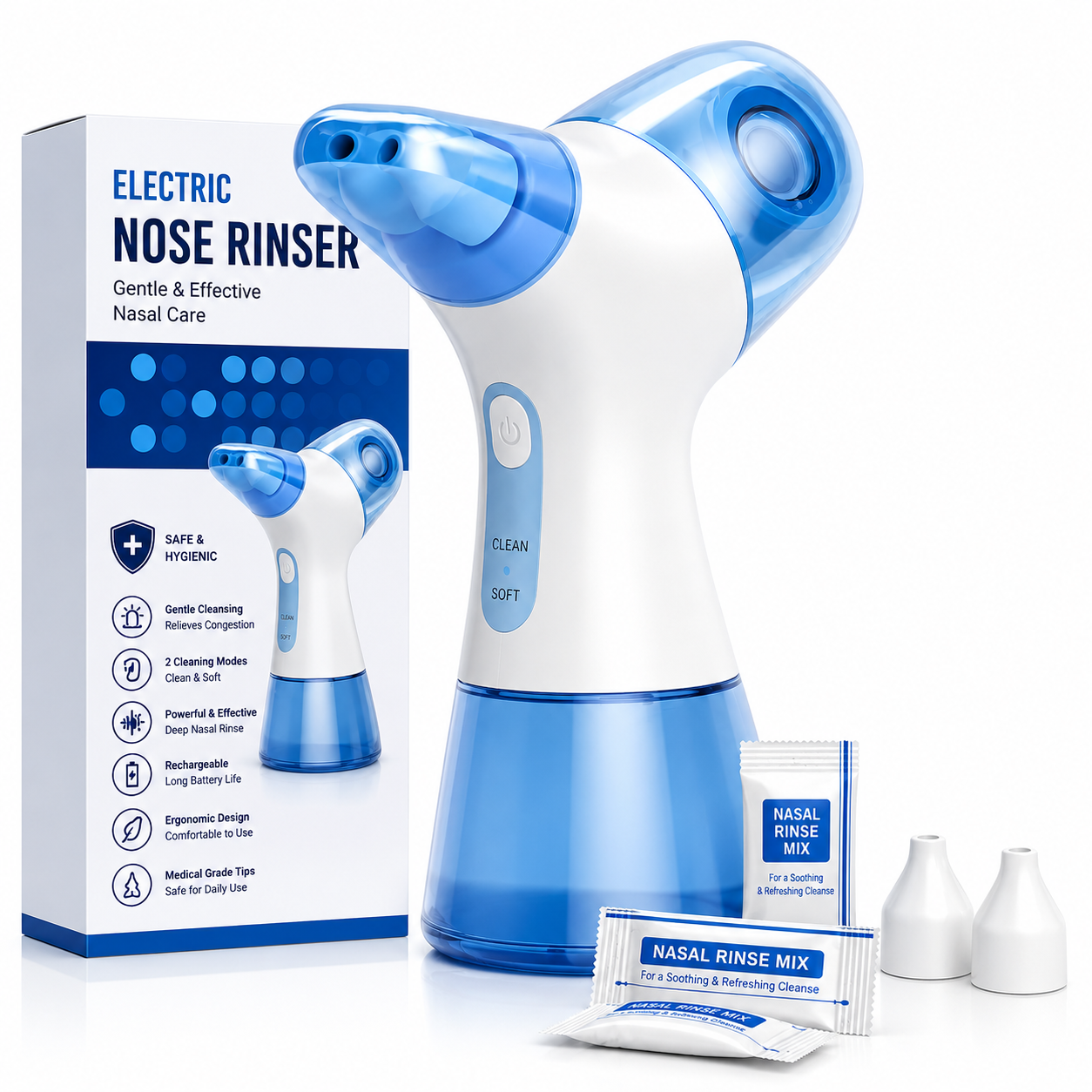 FamousLuxe™ Electric Nose Rinser