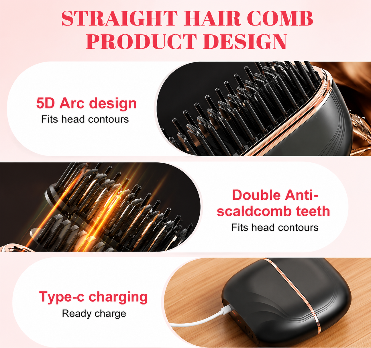 FamousLuxe™ GlowStyle Comb
