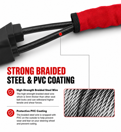 FamousLuxe™ Steering Lock