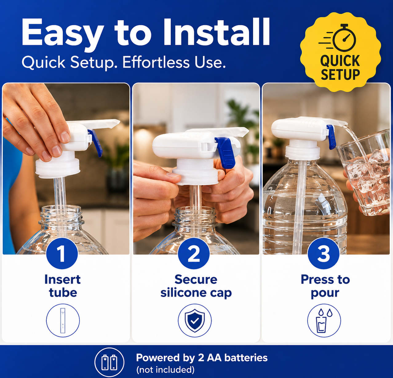FamousLuxe™ EasyFlow Dispenser