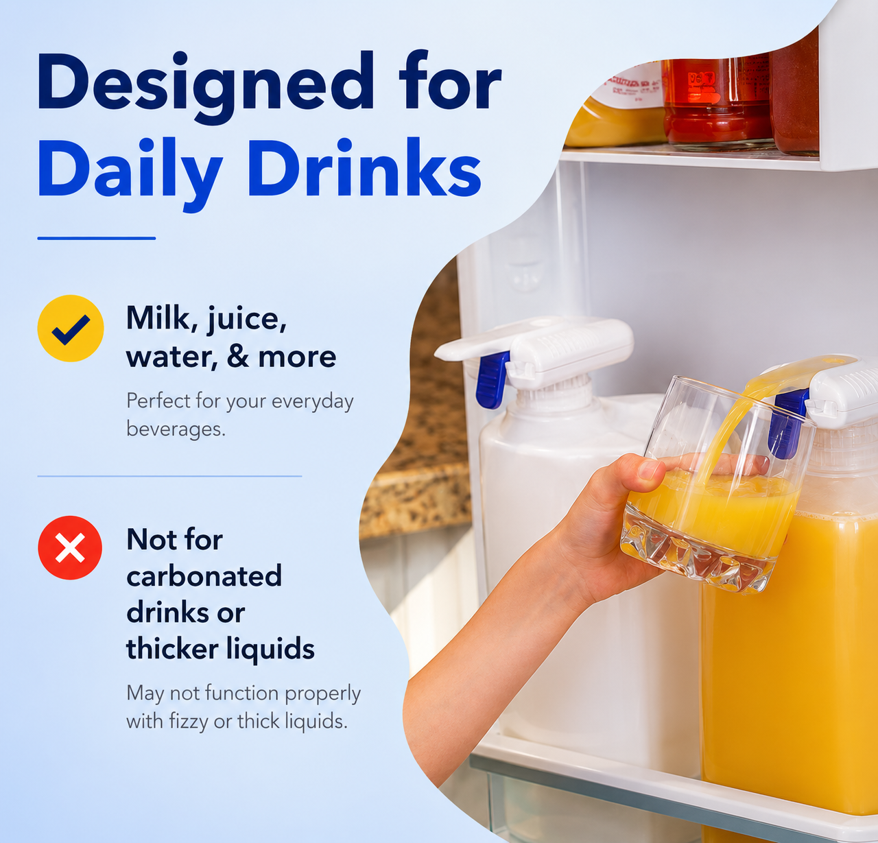 FamousLuxe™ EasyFlow Dispenser