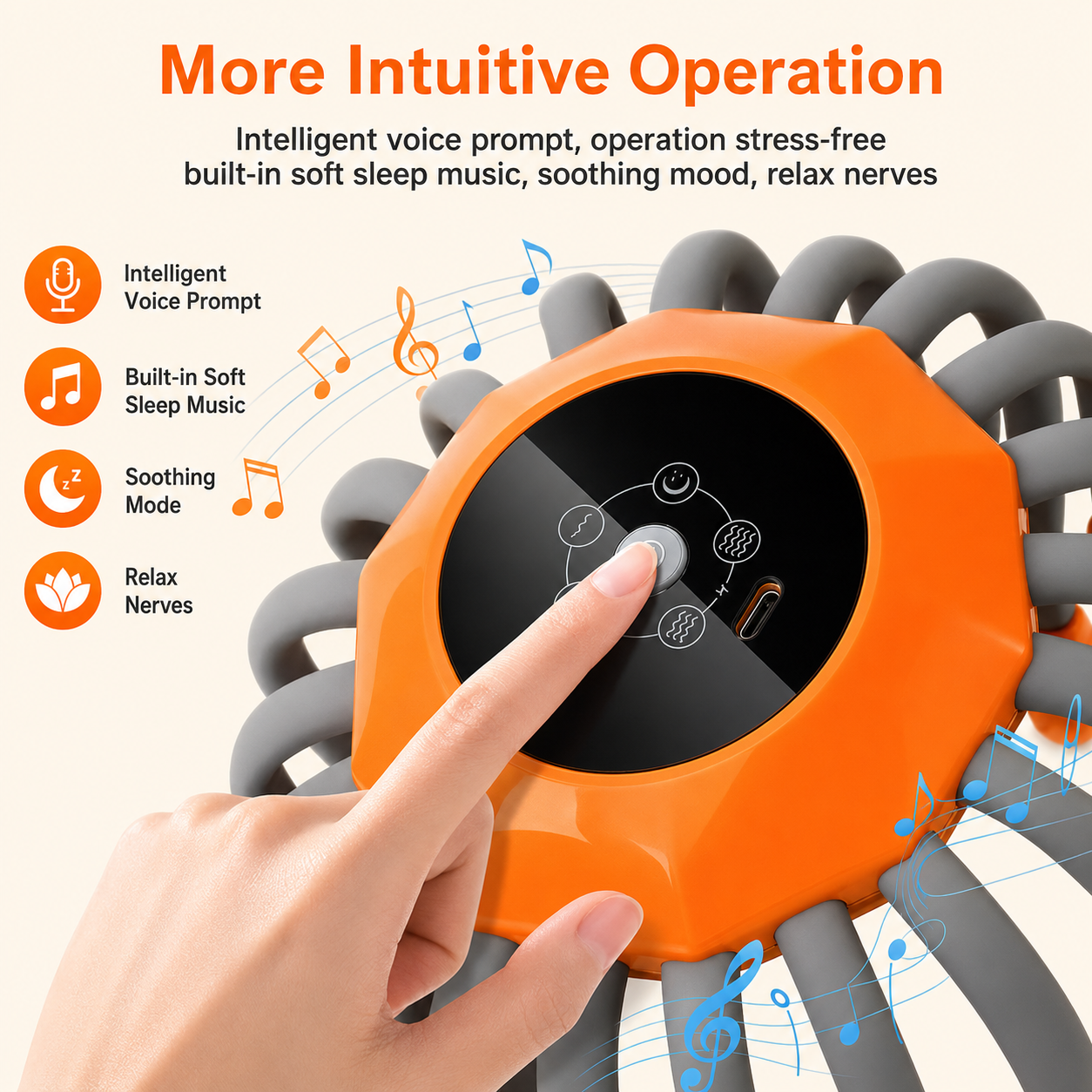 FamousLuxe™ Migraine Relief Massager