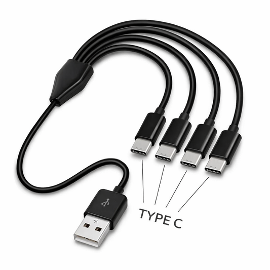 4-in-1 USB-C Splitter Cable