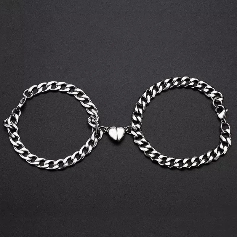 Magnetic Heart Bracelet Valentine Gift Set