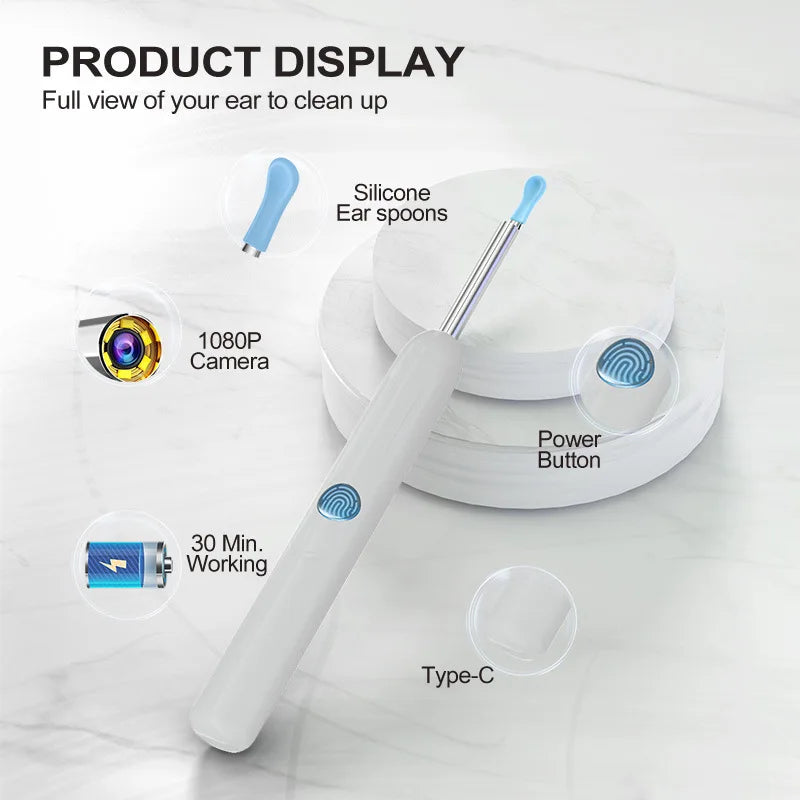 Famous Luxe™ ClearView Pro Ear Camera