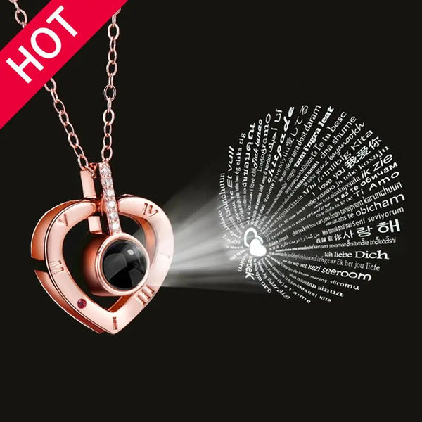 Secret I Love You Heart Pendant