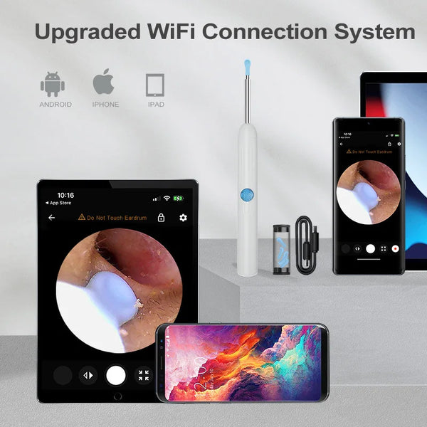 Precision HD Ear Camera Cleaner