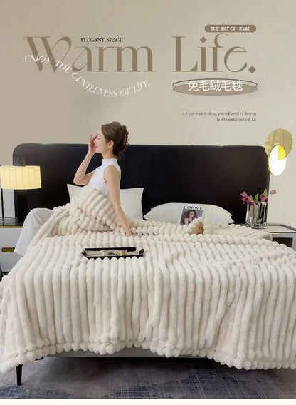 Cozy Fleece Comfort Blanket