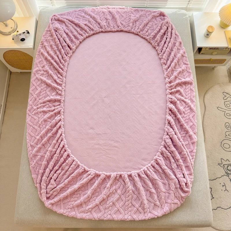 Cozy Velvet Mattress Protector