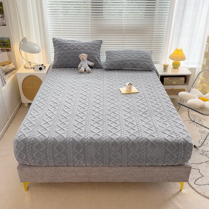 Cozy Velvet Mattress Protector