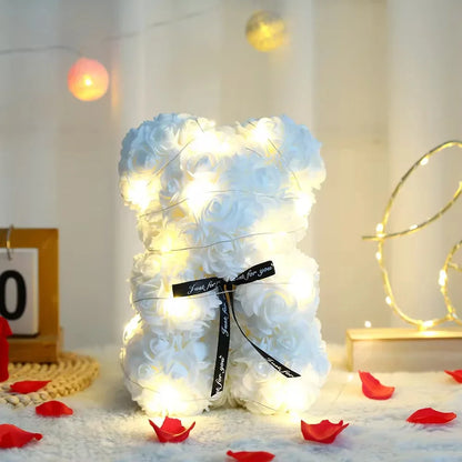 Rose Teddy Bear Valentine Gift