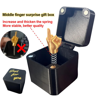 Middle Finger Surprise Gift Box