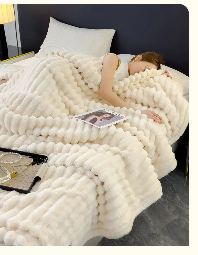 Cozy Fleece Comfort Blanket
