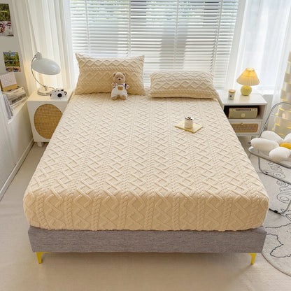 Cozy Velvet Mattress Protector