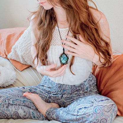 Dragon Heart Labradorite Necklace