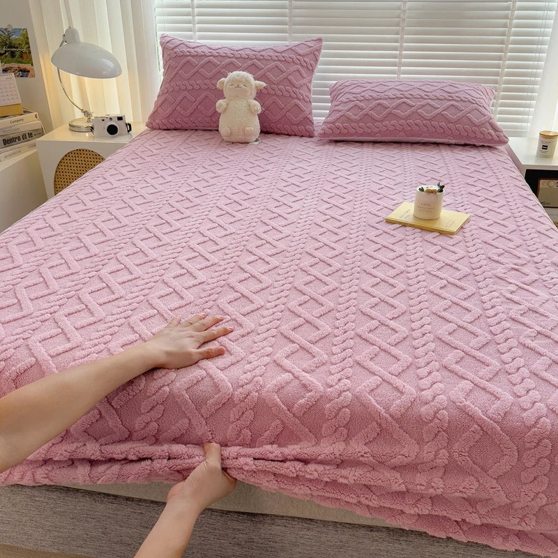Cozy Velvet Mattress Protector