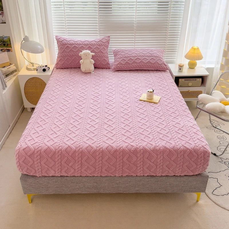 Cozy Velvet Mattress Protector