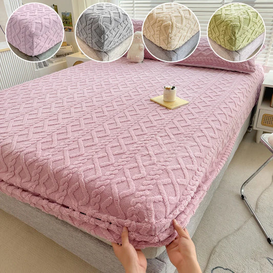 Cozy Velvet Mattress Protector