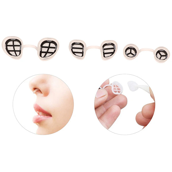 Invisible Nasal Breathing Clips
